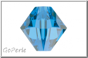 Swarovski Bicone 5328, 3mm, 243 - capri blue, 25 Stk.